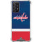 NHL Washington Capitals Jersey Galaxy A72 5G Clear Case
